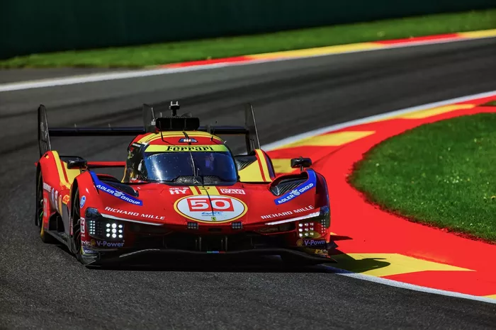 #50 Ferrari AF Corse Ferrari 499P: Antonio Fuoco, Miguel Molina, Nicklas Nielsen