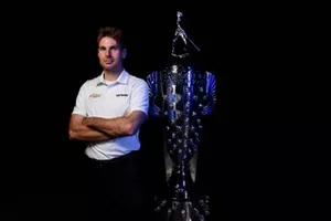 Power with Borg-Warner Trophy - Indianapolis Motor Speedway