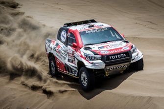 #301 Toyota Gazoo Racing SA: Nasser Al-Attiyah, Matthieu Baumel