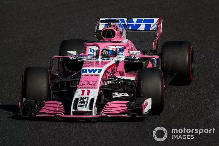 Sergio Perez, Racing Point Force India VJM11 em 2018