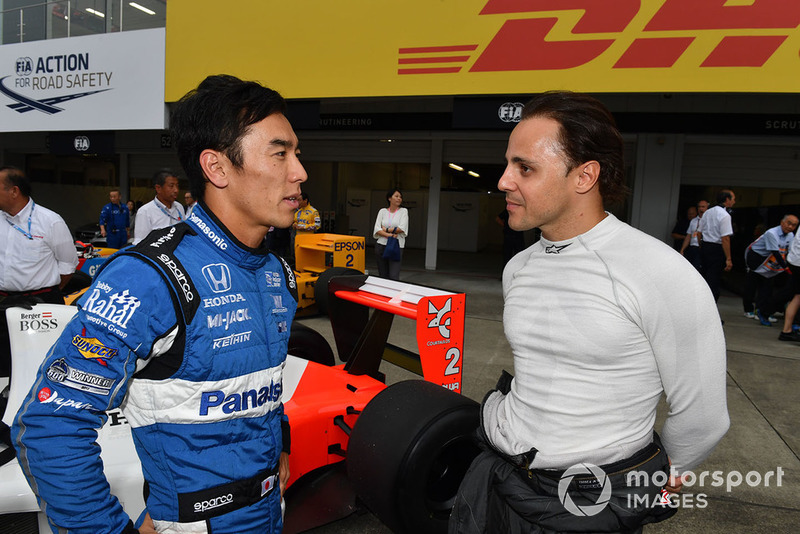 Takuma Sato és Felipe Massa