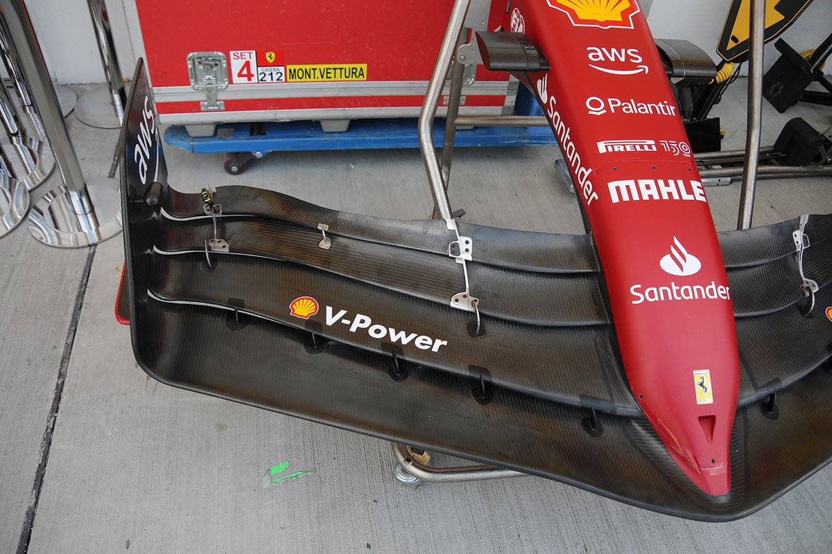 Ferrari F1-75 front wing