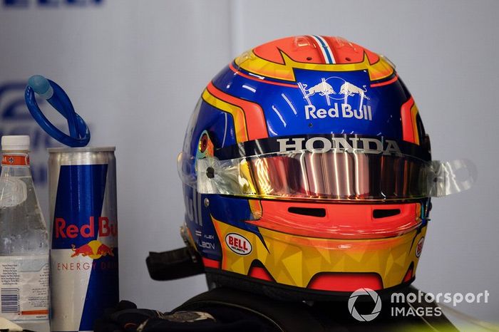 Casco de Alexander Albon, Toro Rosso