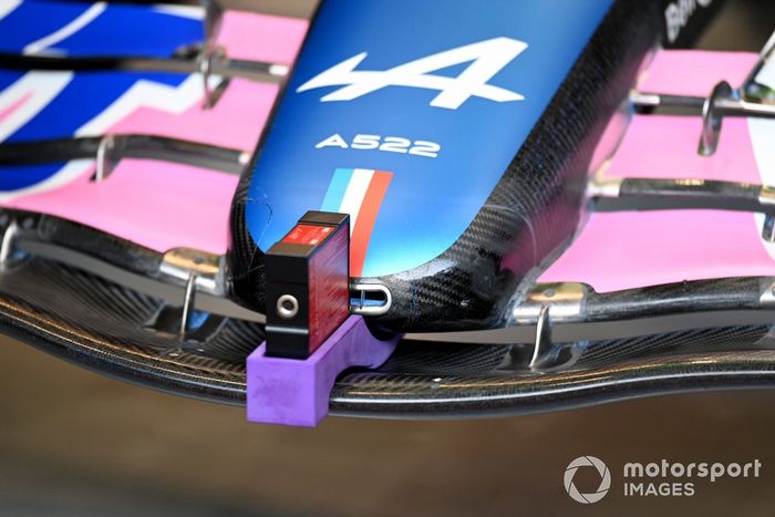 El morro del Alpine A522