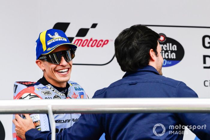 Carlos Sainz, Marc Márquez, Gresini Racing