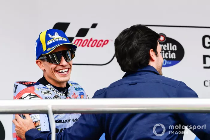 Carlos Sainz, Marc Márquez, Gresini Racing