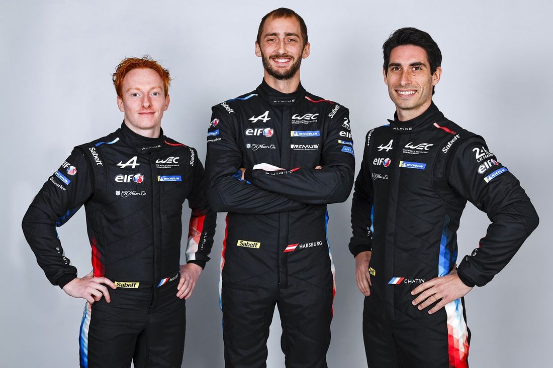 #35 Alpine A424: Paul-Loup Chatin, Charles Milesi, Ferdinand Habsburg