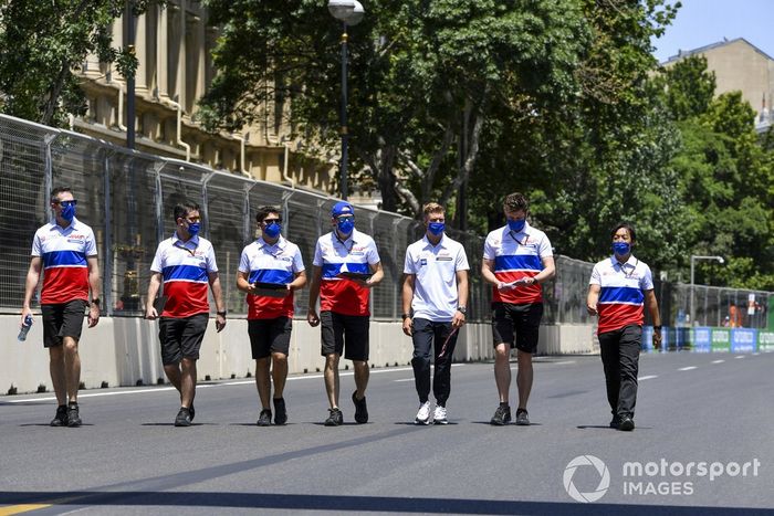 Mick Schumacher, Haas F1 walks the track 