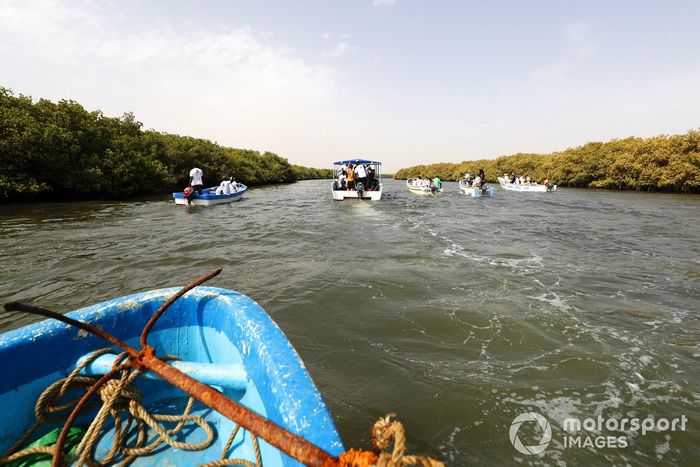 El proyecto Oceanium Mangrove Legacy Visita en barco