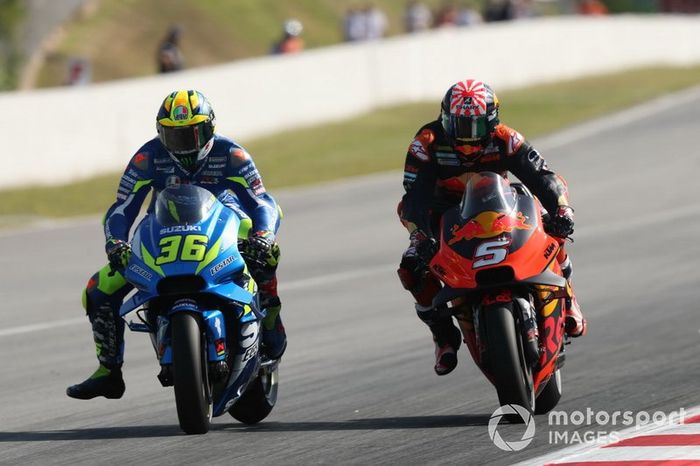 Joan Mir, Team Suzuki MotoGP, Johann Zarco, Red Bull KTM Factory Racing