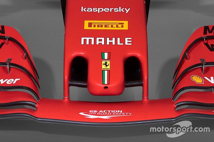 Ferrari SF1000 nose detail  