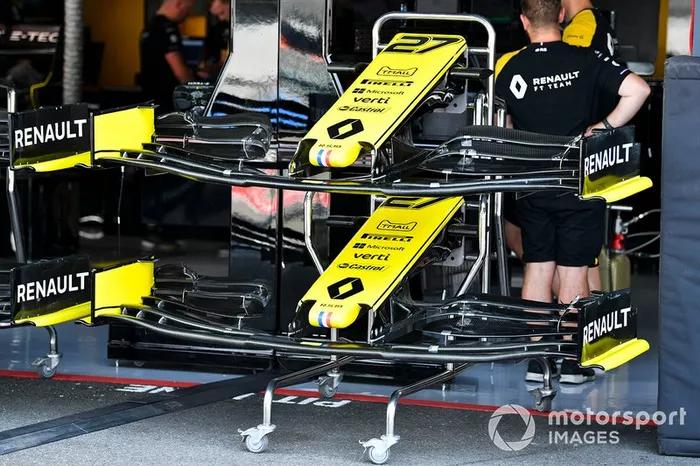 Alerón delantero del Renault R.S.19 