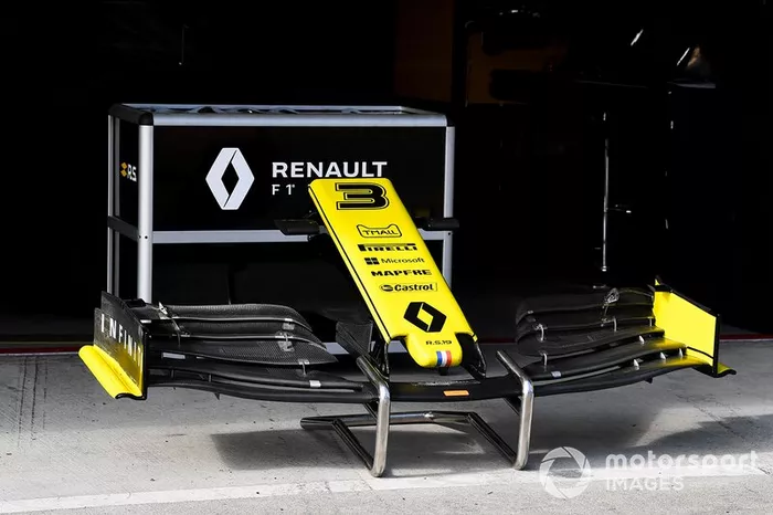 Alerón delantero del Renault R.S.19 
