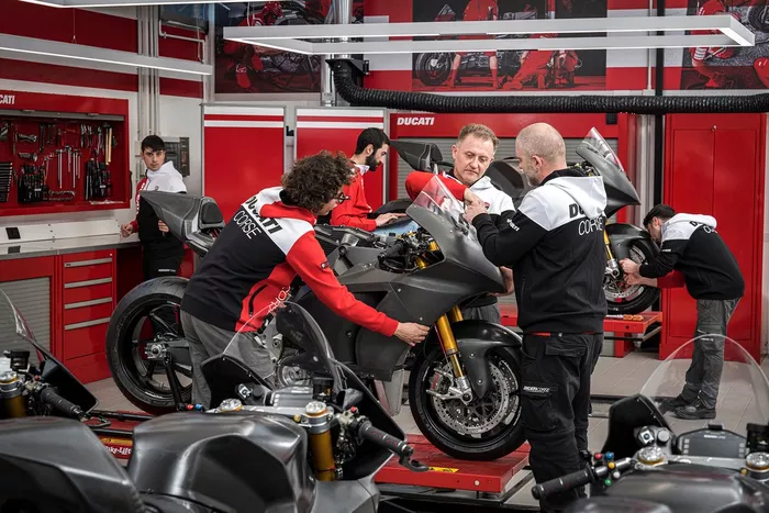 Produzione delle MotoE Ducati