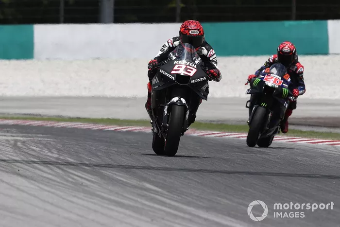 Marc Marquez, Repsol Honda Team Fabio Quartararo, Yamaha Factory Racing