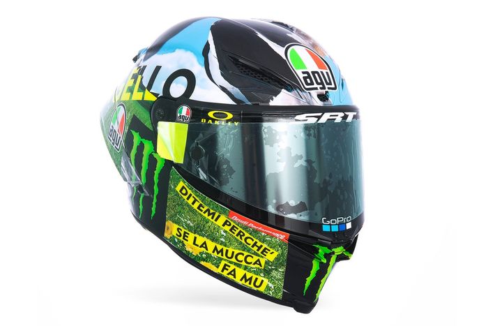 Casco de Valentino Rossi, Petronas Yamaha SRT  