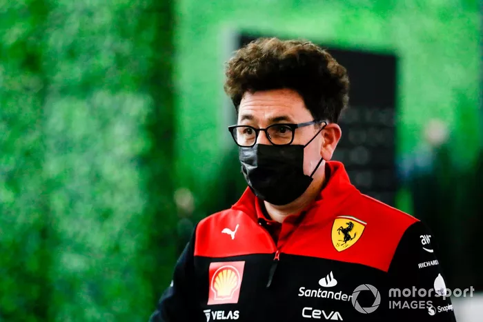 Mattia Binotto, director del equipo Ferrari