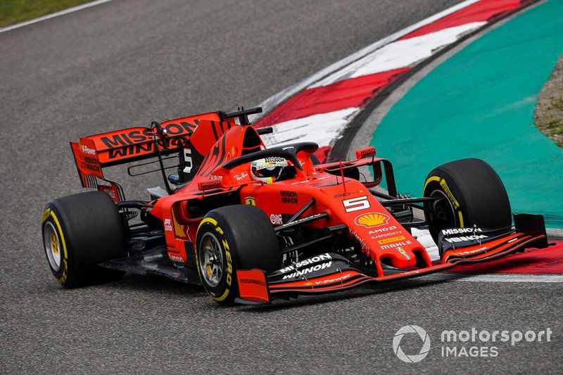 Sebastian Vettel, Ferrari SF90
