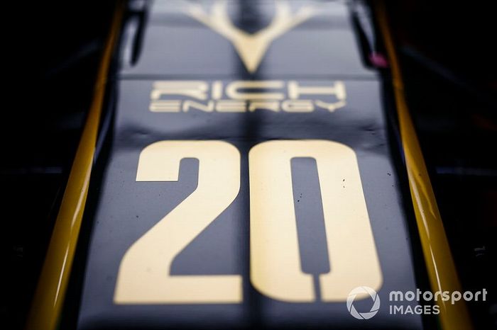 El morro del coche de Kevin Magnussen, Haas F1 Team VF-19