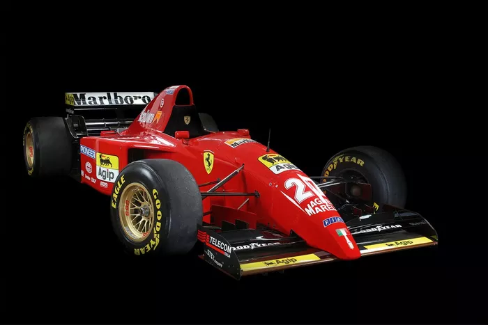 El Ferrari 412 T2 de la F1 1995