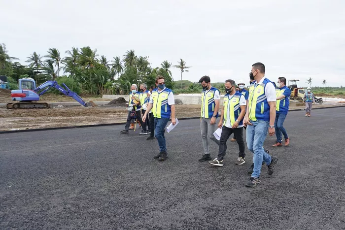 Visita al circuito de Mandalika