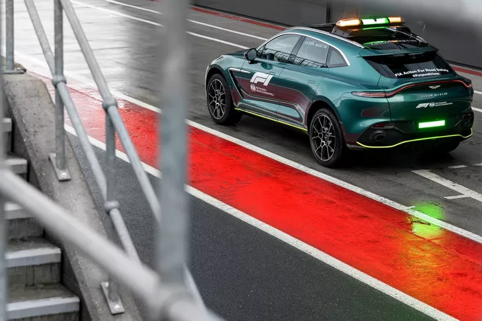 Astonn Martin Official Medical Car of Formula One