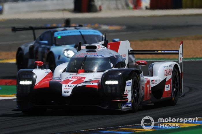 #7 Toyota Gazoo Racing Toyota TS050: Mike Conway, Jose Maria Lopez, Kamui Kobayashi 
