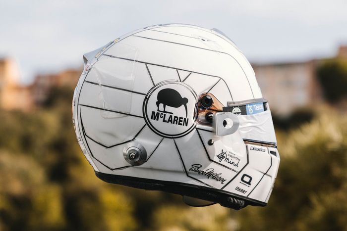 Casco de Lando Norris, McLaren