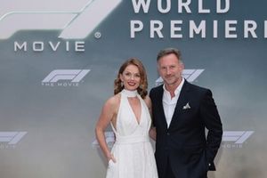 Geri Horner and Christian Horner at the World Premiere of F1 The Movie