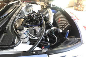 Hyundai i30 N TCR, dettaglio del vano motore