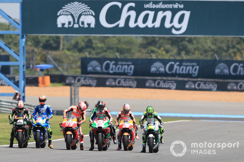 Під час практики MotoGP