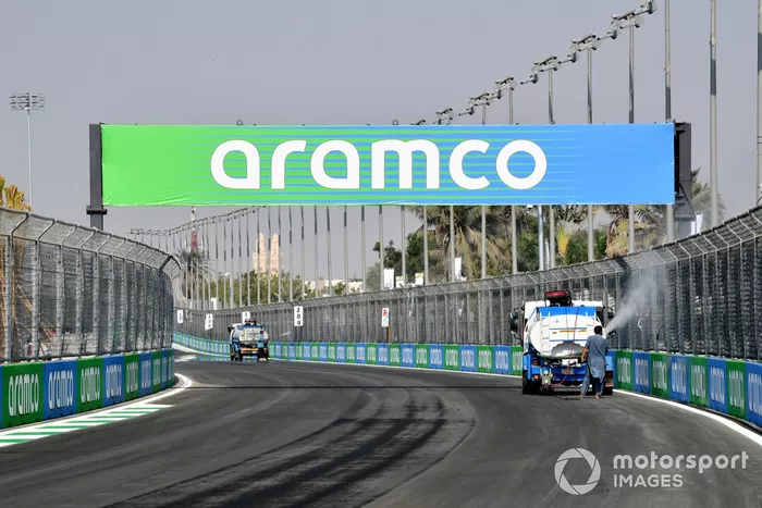 Vista general del circuito de Yeda, en Arabia Saudí