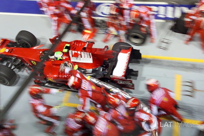 Pitstop fallido de Felipe Massa, Ferrari F2008