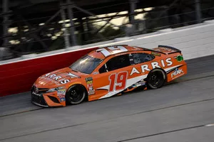 Daniel Suarez, Joe Gibbs Racing, Toyota Camry ARRIS