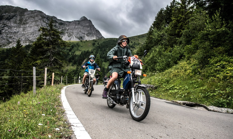 Teilnehmer am Alpenbrevet
