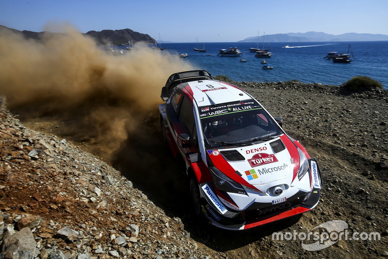 Отт Тянак и Мартин Ярвеоя, Toyota Yaris WRC, Toyota Gazoo Racing WRC