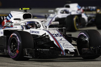 Sergey Sirotkin, Williams FW41, voor Lance Stroll, Williams FW41