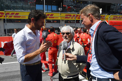 Bernie Ecclestone, David Coulthard, Channel 4 F1 ve Mark Webber