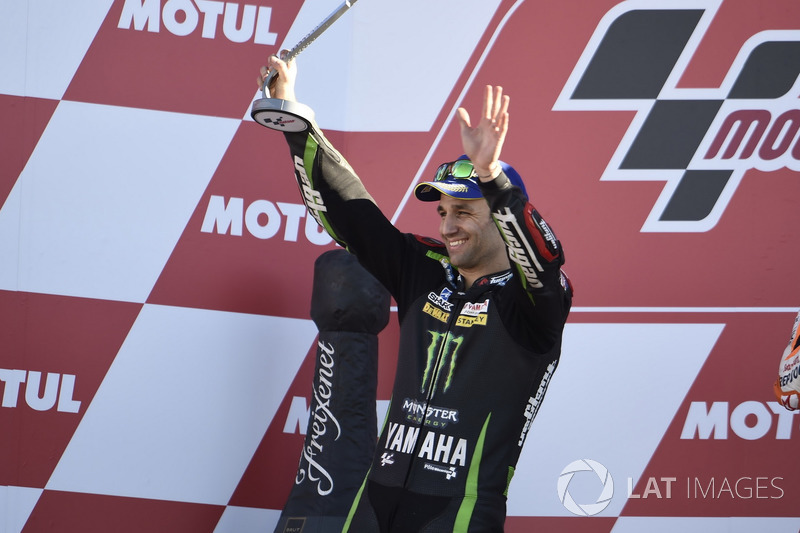 Podium: Johann Zarco, Monster Yamaha Tech 3