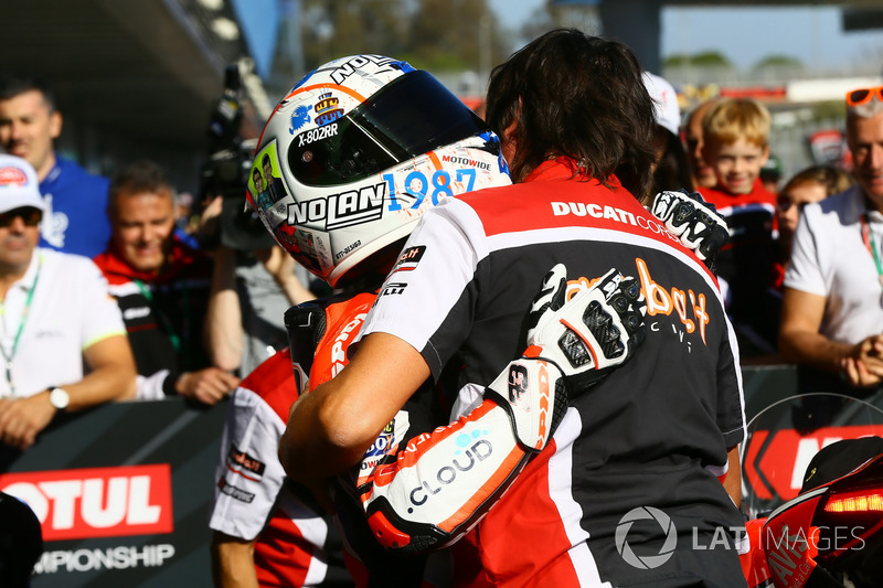 Marco Melandri, Ducati Team la pole