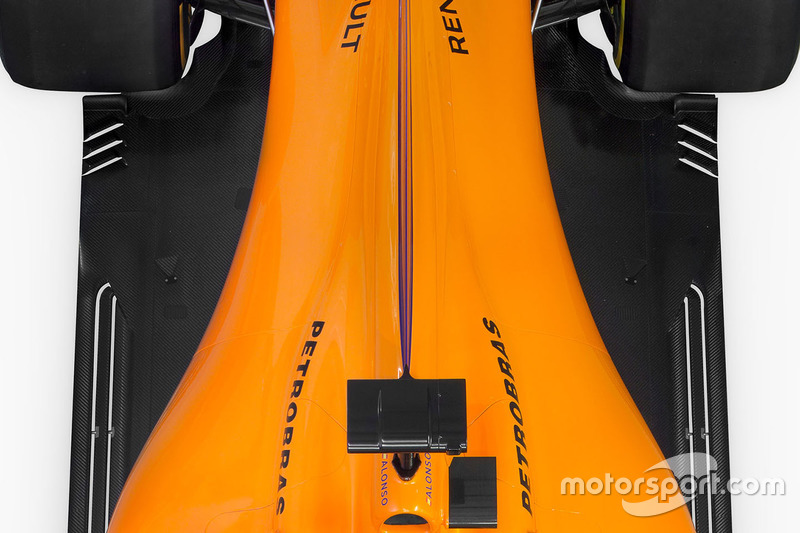 McLaren MCL33, dettaglio posteriore