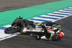 La chute de Cal Crutchlow, Team LCR Honda