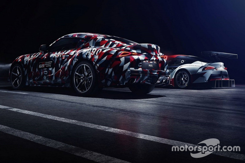 Тізер Toyota Supra teaser 2019 року