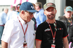 Carmelo Ezpeleta, CEO Dorna Sports and Max Biaggi