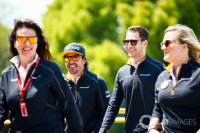 Fernando Alonso, McLaren, Stoffel Vandoorne, McLaren