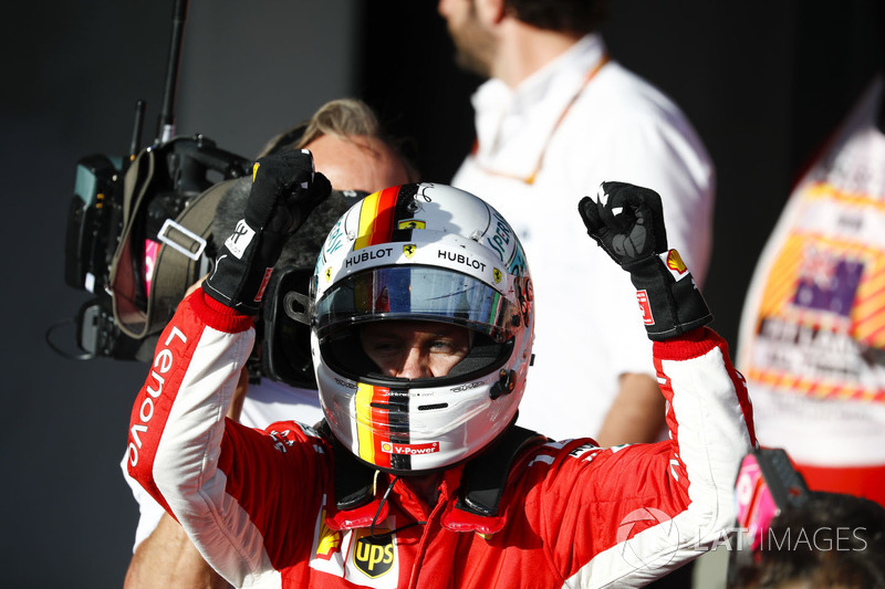 Победитель Себастьян Феттель, Ferrari