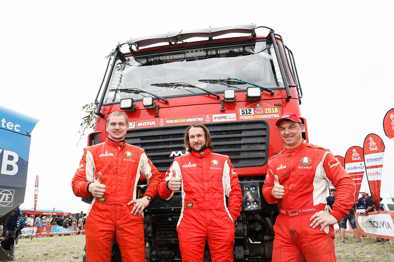 6. #501 Camion: Сергій Вязович, Павло Гаранін, Андрій Жигулін