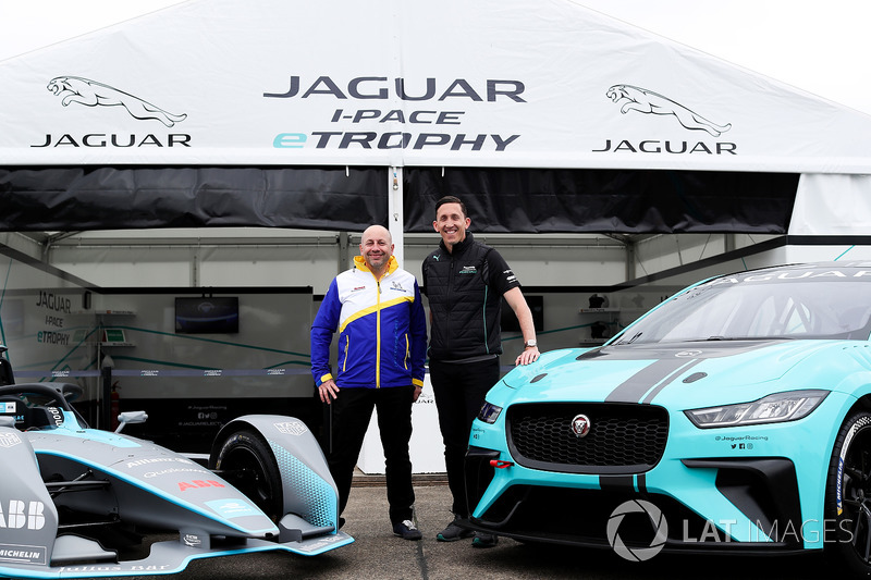 James Barclay, Team Director, Jaguar Racing, the Gen2 Formula E car, the Jaguar iPace eTrophy car