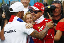 2017 World Champion Lewis Hamilton, Mercedes AMG F1, Sebastian Vettel, Ferrari