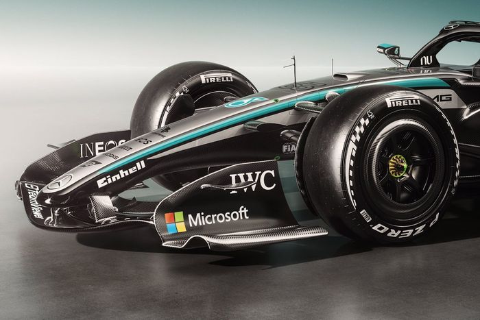 Mercedes W17 livery